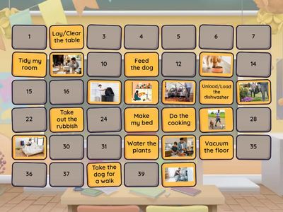 Chores and positive habits: memory