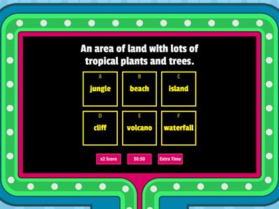 Landscapes and natural features - Unit 9