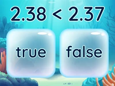 Comparing Decimals with Tenths and Hundredths