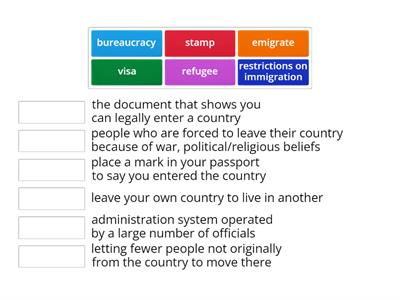 Outcomes Intermediate Unit 13 Vocabulary