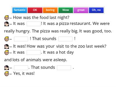 Academy Stars 2 Unit 10 Listening and speaking Complete