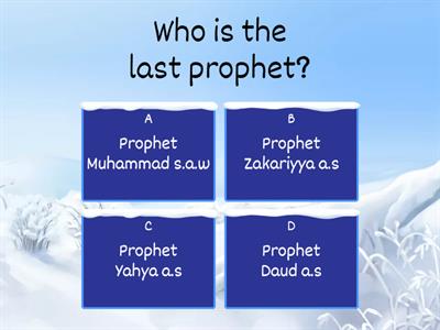  KIDS 4 -  Nabi Muhammad s.a.w  The Final Prophet