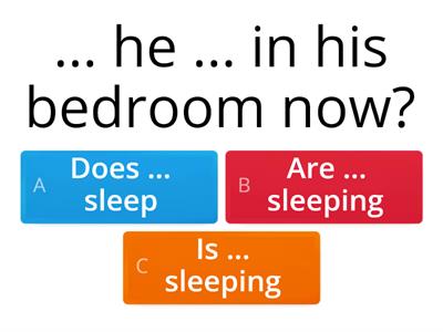 2d GRAMMAR Present Simple vs Present Continuous'