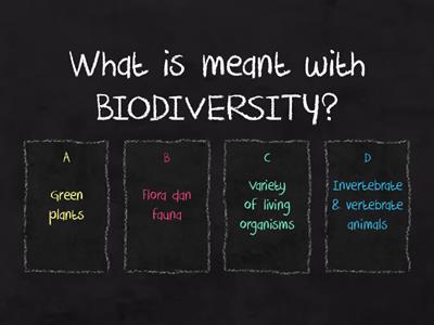 CHAPTER 1 : BIODIVERSITY (FORM 2)