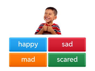 Happy, Sad, Scared, or Mad?