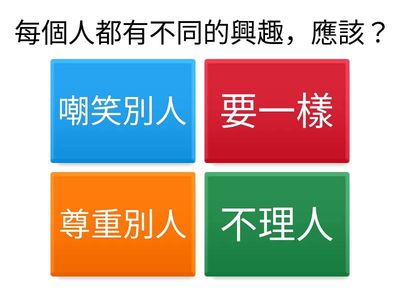 單元一：性別與自我認識