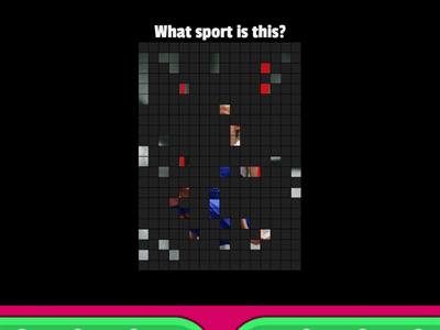 Guess the name of the sport