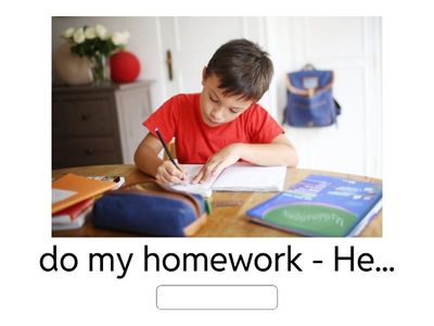 BI3 Unit 2 - ''I, you, we, they'' to ''He/she/it...''