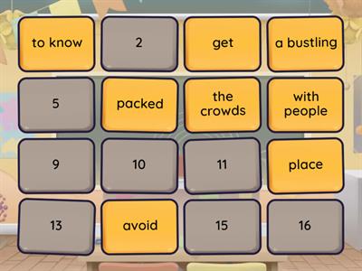 Think 2 holidays esl drill 