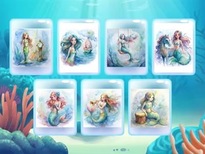 Русалочки. Артикуляционная гимнастика 