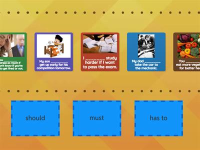 Modal Verbs- should, must, and has to