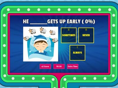 Always, sometimes, never