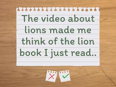 Making Connections Flash Cards