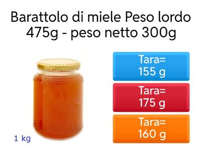 Peso lordo-peso netto-tara