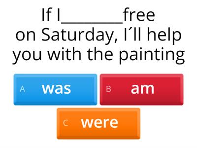 First, second or third conditional?