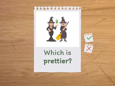 HALLOWEEN - COMPARISIONS - KIDS LESSONS