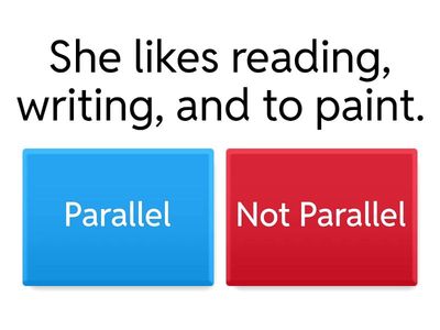 Parallel or Not Parallel?