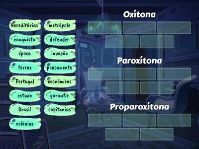 Classificação Sílabas Tônicas