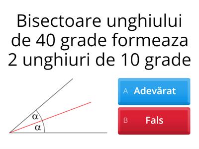 Notiuni  elementare de geometrie