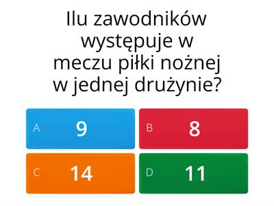 Quiz Piłka Nożna