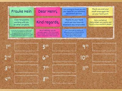 7.5 Writing a "Thank you" email