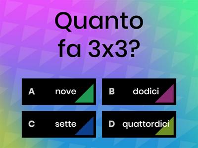 Quanto fa?