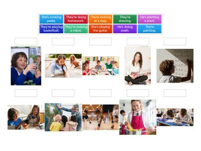 Present continuous_pictures