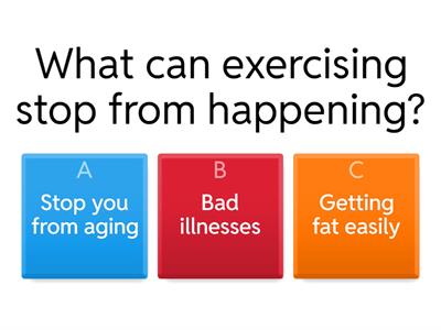 The importance of physical activity 