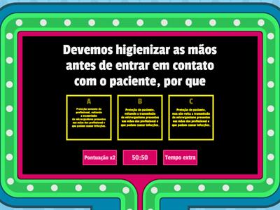 HPS -  5 momentos para a higienização das mãos