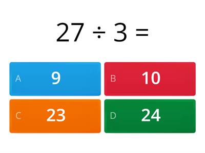 Division Facts (Basic)