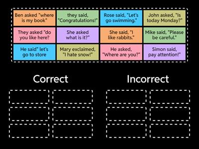 Quotation Marks Correct and Incorrect 