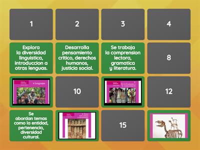 Memorama 1º de secundaria