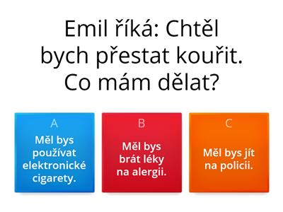 CKZK1, L19: Minidialogy - Měl/a bys