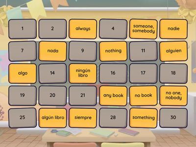 Affirmative/Negative - Matching Pairs