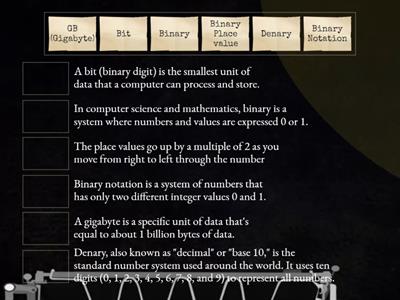 BINARY AND CONVERTING