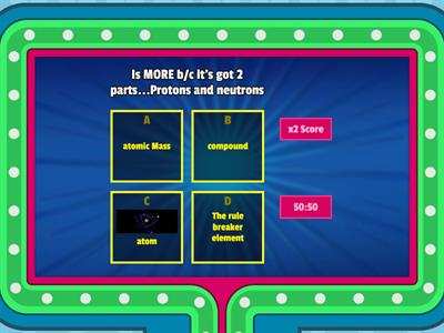 Atoms, Elements, & Matter Game