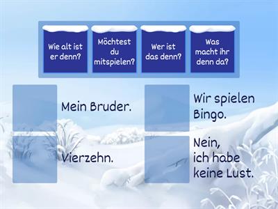 Tamburin1. 2C Frage-Antwort