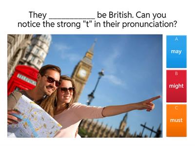 Modals of deduction (PRESENT)