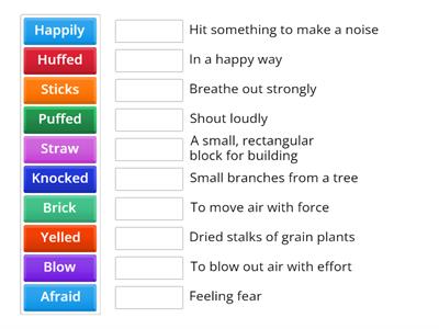 RAZF15 The Three Little Pigs Match Up