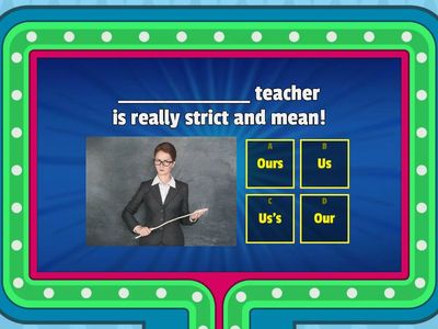 Possessive Adjectives and Possessive Pronouns