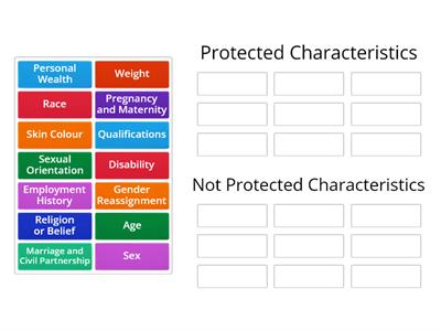 Protected Characteristics