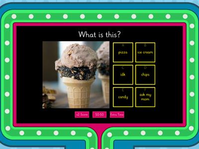 Food Game - Teaching resources