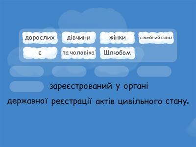 Сімейне право. Повторення