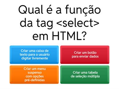 menu suspenso - HTML