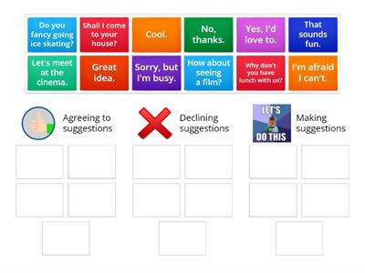 Solutions Elem 3G Agreeing to and declining suggestions