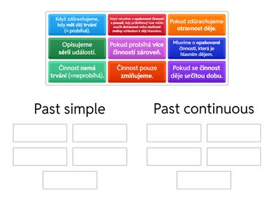 Past simple vs past continuous