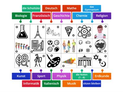 School & Subjects Match Up