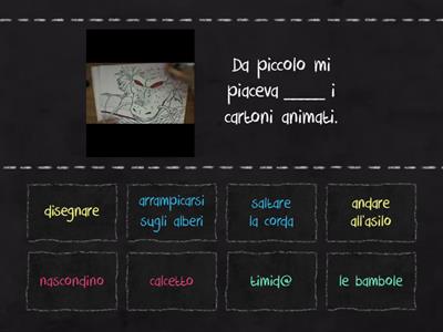 Definizione vocabolario- Infanzia