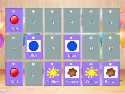 PLAY YOUR MEMORY: COLOURS