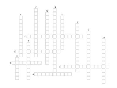 World War 1 Crossword